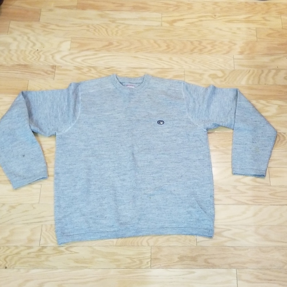 Hollister Crewneck Sweater Gray Large